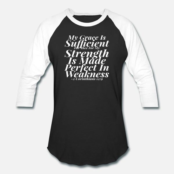my grace is sufficient t shirt men knitted cotton s-3xl clothes crazy funny spring autumn letter shirt